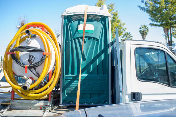 Porta potty delivery and setup in Nashotah, WI